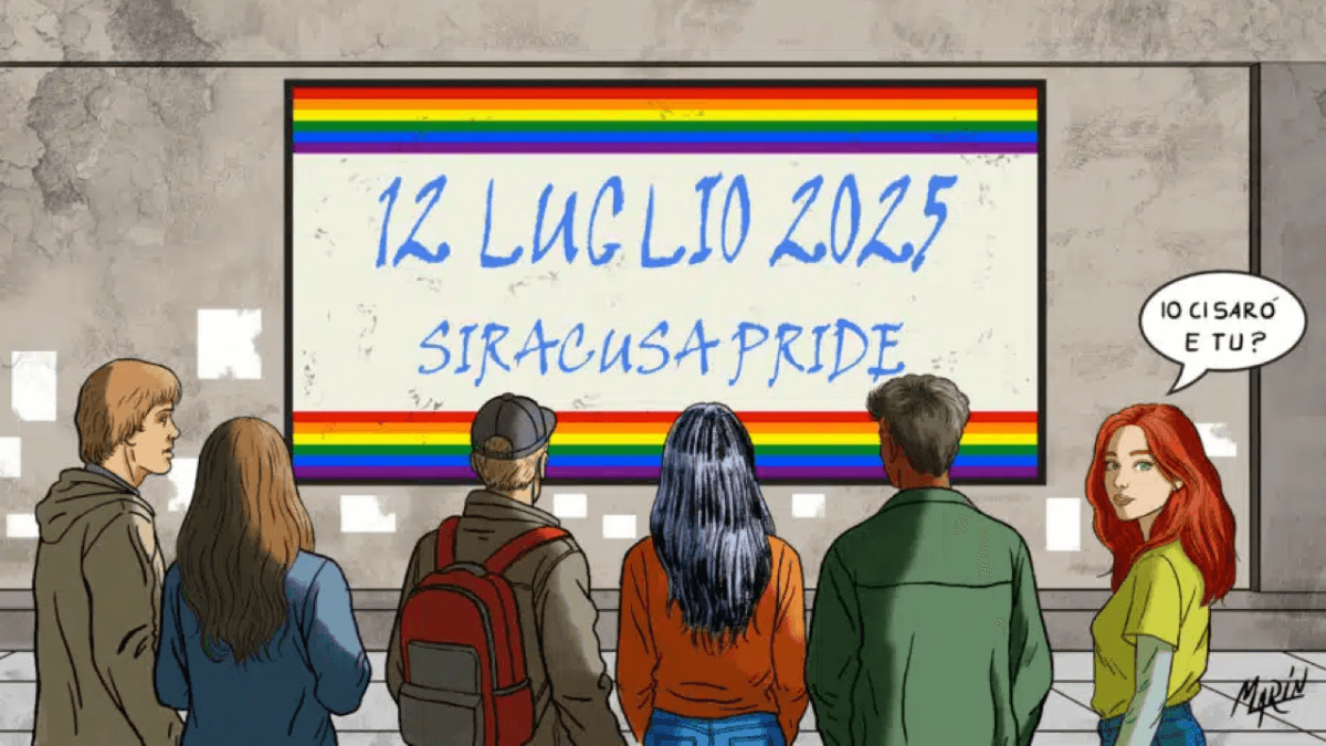 Siracusa Pride 2025, sabato 12 luglio la città si tinge d’arcobaleno