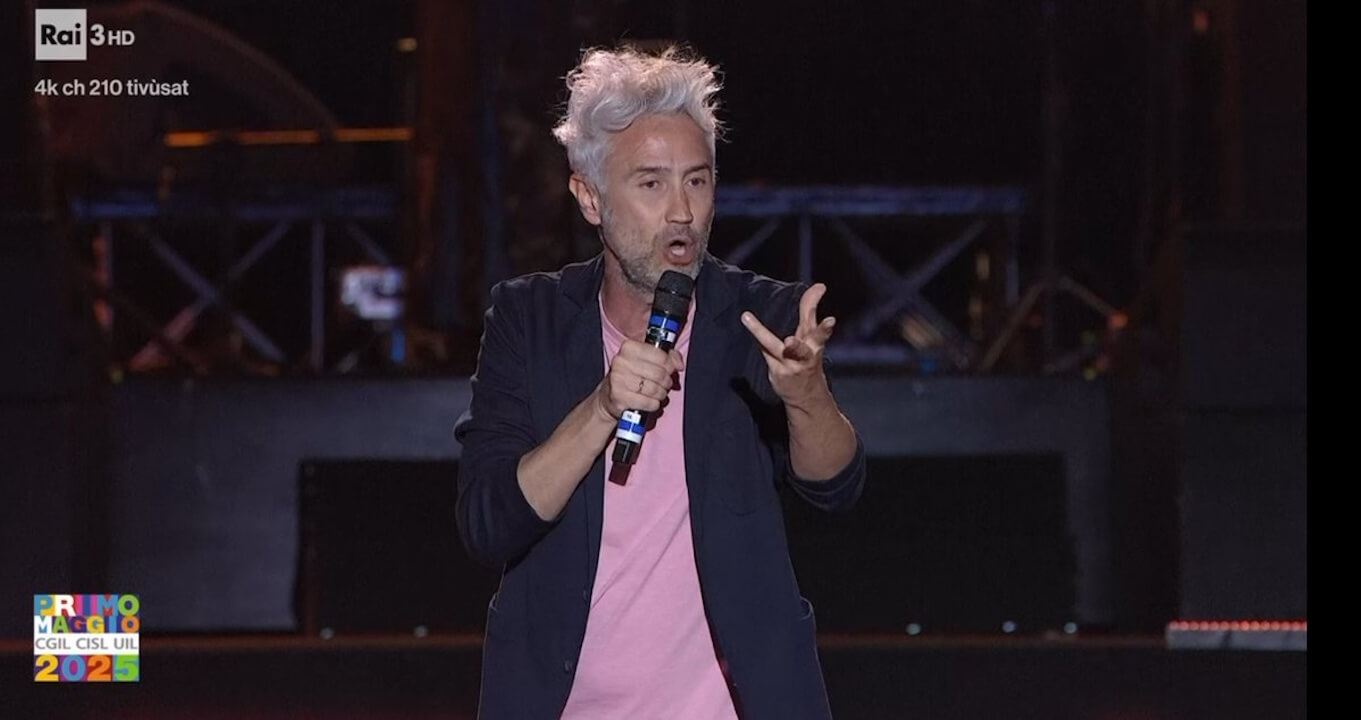 Vincenzo Schettini, il monologo al Concertone del 1 Maggio: “L’educazione salverà voi e le nuove generazioni dalle diversità” (VIDEO)