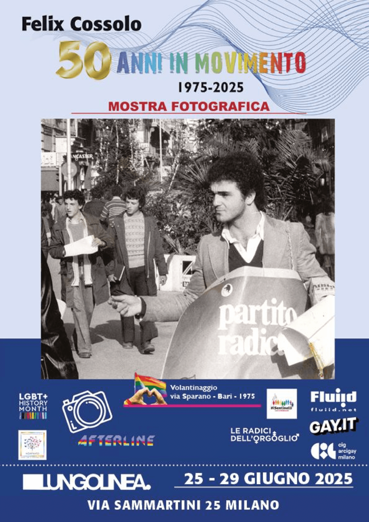 Felix Cossolo, la mostra fotografica "50 anni in movimento"