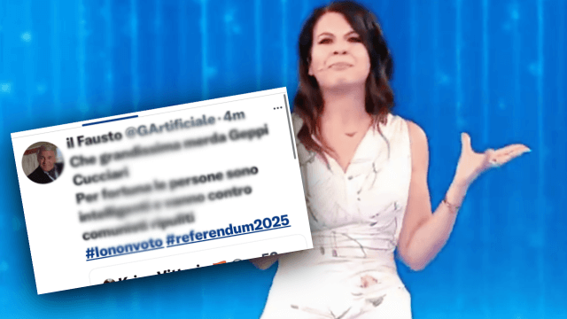 Geppi Cucciari al Serale di Amici 24: il potente monologo sul referendum
