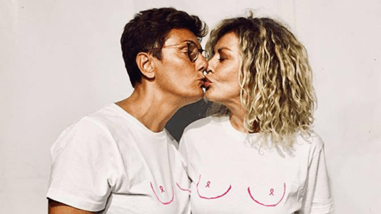 Imma Battaglia ed Eva Grimaldi al Civitavecchia Pride 2025