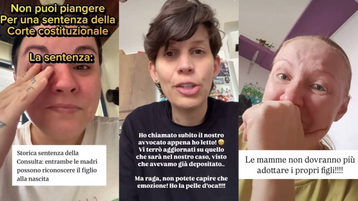 Famiglie arcobaleno, la gioia delle mamme lesbiche: “Ho pianto per i nostri figli” dopo la sentenza della Corte Costituzionale