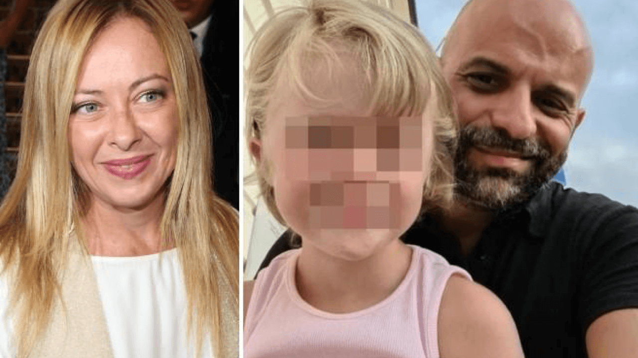 Giorgia Meloni e Luca Trapanese