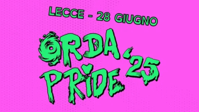 Orda Pride 2025, sabato 28 giugno a Lecce