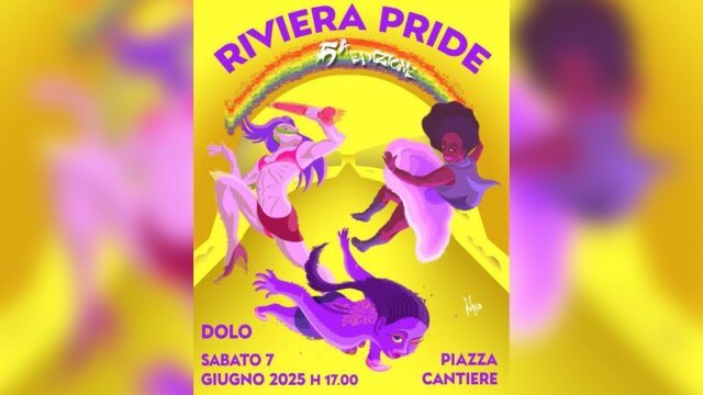 Riviera Pride 2025, sabato 7 giugno a Dolo