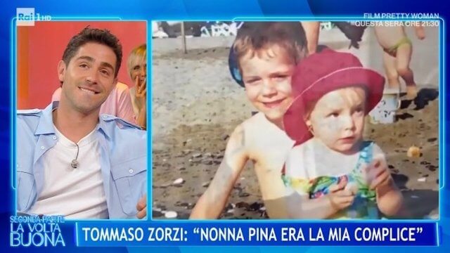 Tommaso Zorzi piange in TV: il “mancato” coming out con la nonna