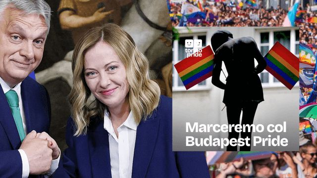 Il Torino Pride sfilerà a Budapest insieme a una nutrita delegazione italiana in un Pride "vietato" nel cuore dell'Unione Europea.