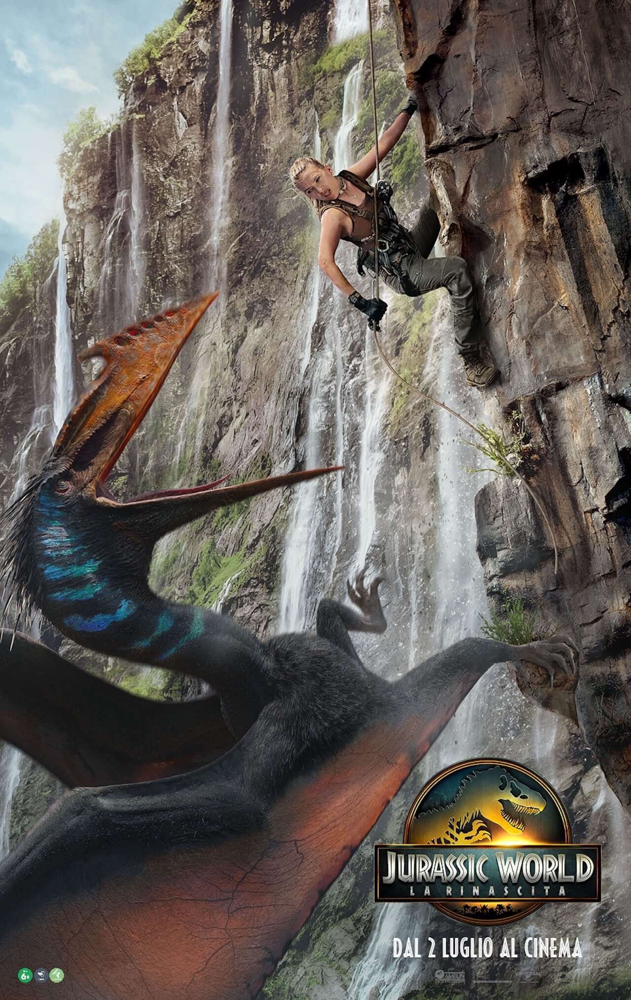 Jonathan Bailey, la pressione e l'orgoglio di interpretare "Jurassic World 4" come attore gay dichiarato - Jurassic World – La rinascita poster - Gay.it