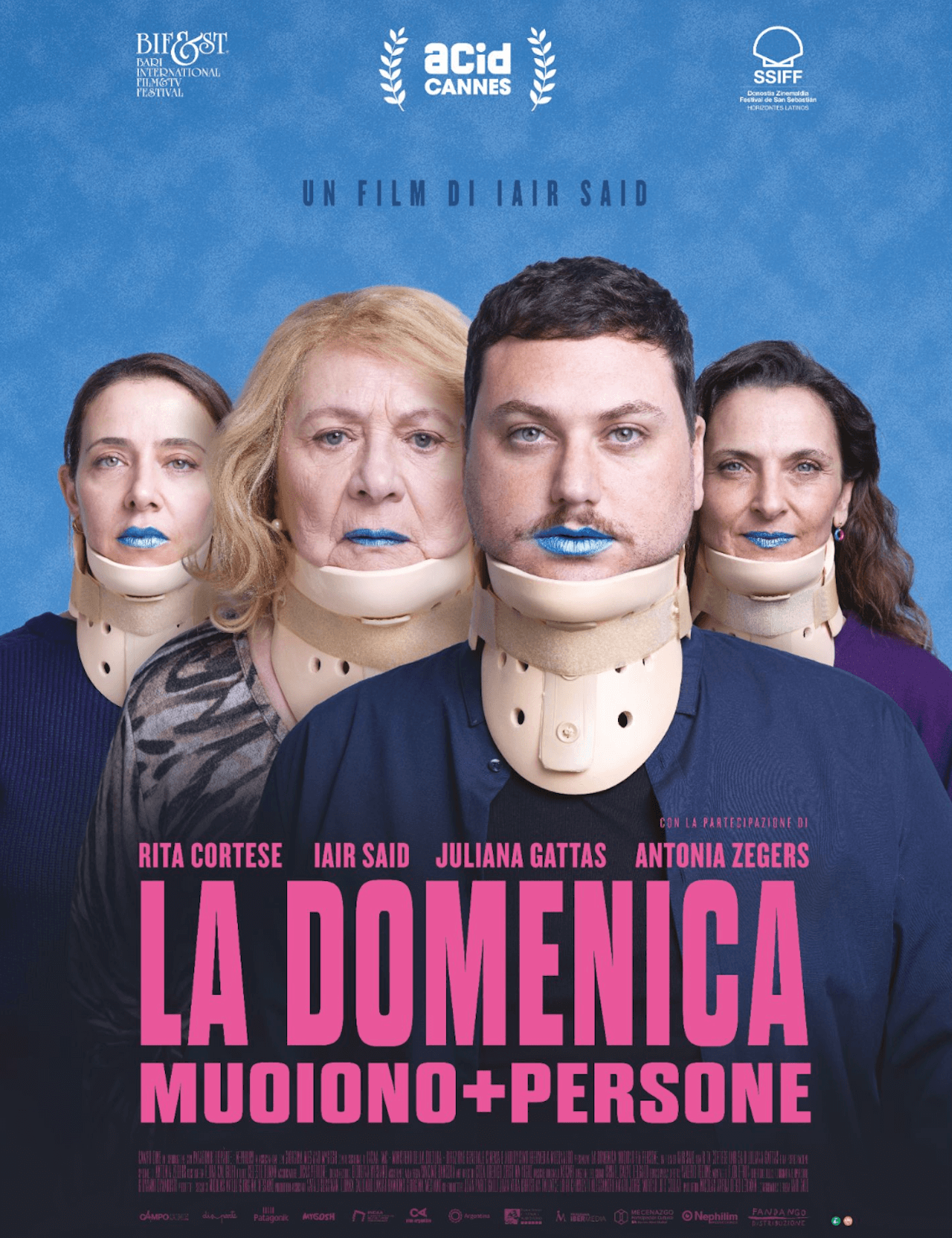 "La domenica muoiono più persone", al Cinema la tragicommedia queer di Iair Said - LA DOMENICA MUOIONO PERSONE il poster - Gay.it