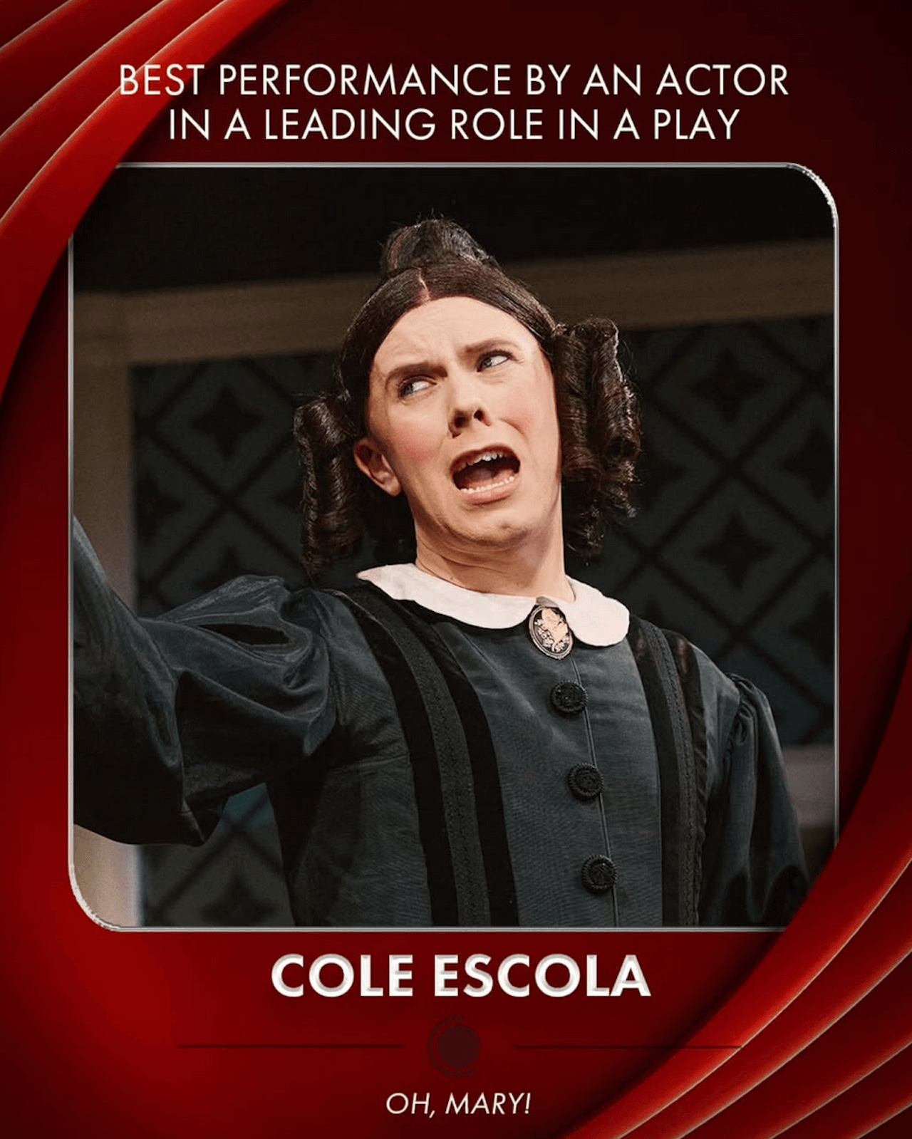 Tony Awards 2025, Cole Escola prima persona non binaria in trionfo come miglior attore in una Play (VIDEO) - Oh Mary Cole Escola - Gay.it