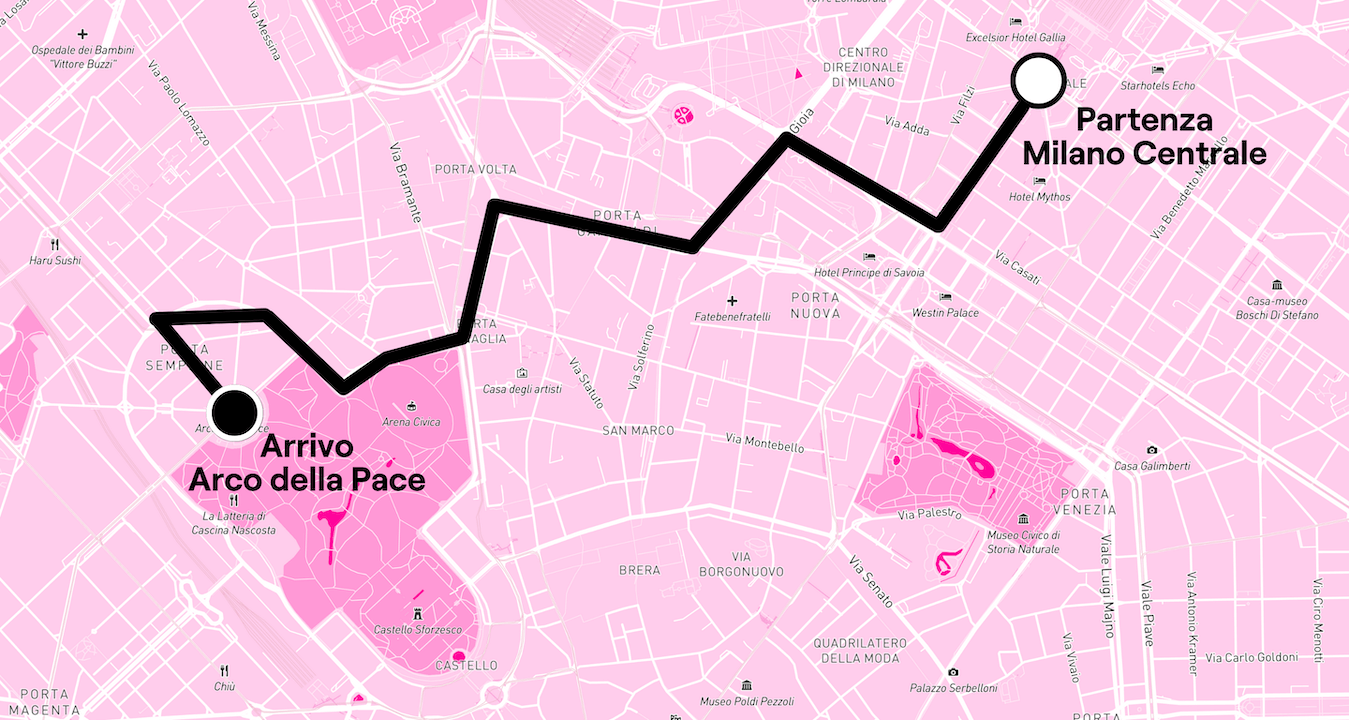 Milano Pride, gli "sponsor filo israeliani” e le mancate polemiche: "Gli stessi del Roma Pride, cosa cambia?" - Percorso Milano Pride 2023 - Gay.it