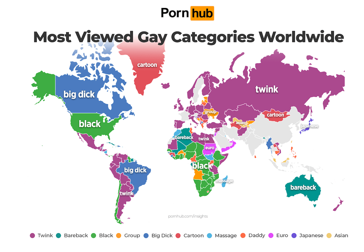 Pride Month 2025, i dati Pornhub relativi al porno gay in Italia. Ecco le regioni dove se ne vede di più - Pride Month 2025 i dati Pornhub relativi al porno gay in Italia e nel resto del mondo - Gay.it