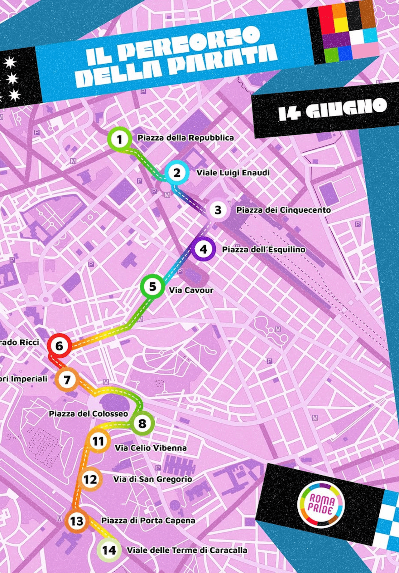 Roma Pride 2025 replica alle polemiche sugli sponsor e a Scilla: "Faccia i conti con la propria coscienza, Starbucks sarà anche ai Pride di Milano e Napoli" - Roma Pride 2025 il percorso ufficiale - Gay.it