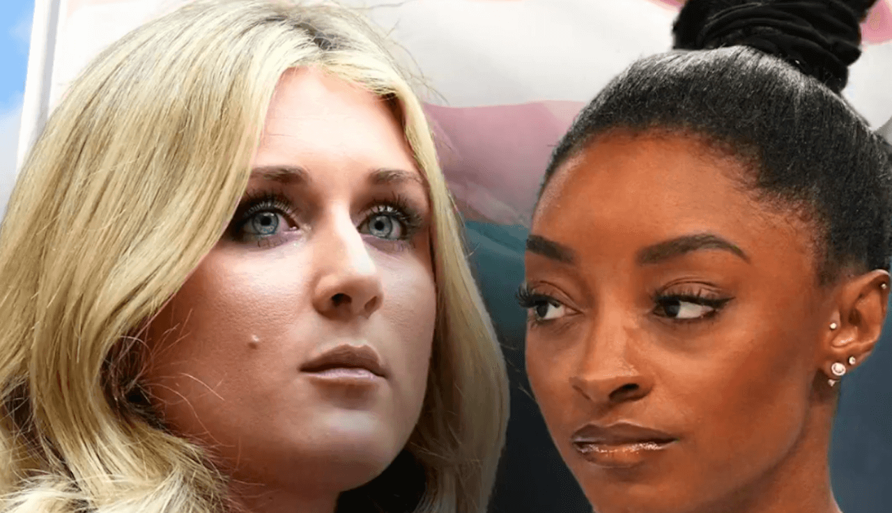 Simone Biles, la leggendaria ginnasta in difesa delle atlete trans stronca Riley Gaines