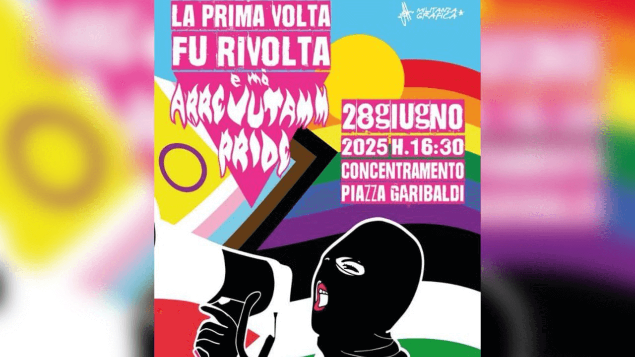 Arrevutamm Pride, il 28 giugno a Napoli