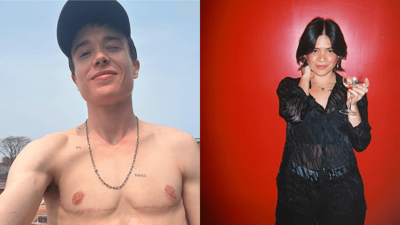 Elliot Page e Julia Shiplett