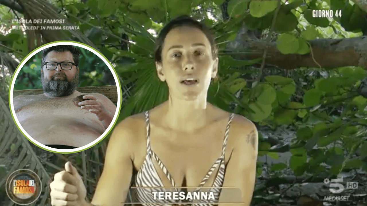 Isola dei Famosi 2025, Teresanna smaschera la strategia di Adinolfi
