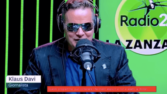 Klaus Davi a La Zanzara