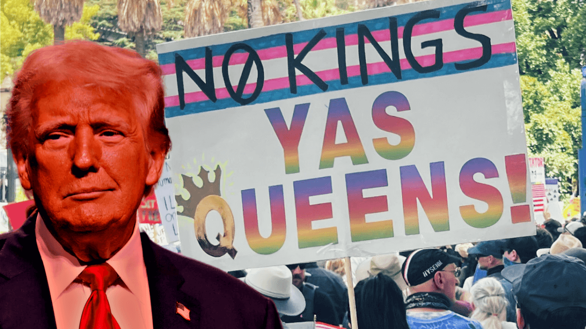“No Kings, yes Queens!”, la protesta contro Trump si tinge di queer: i cartelli più ironici e provocatori