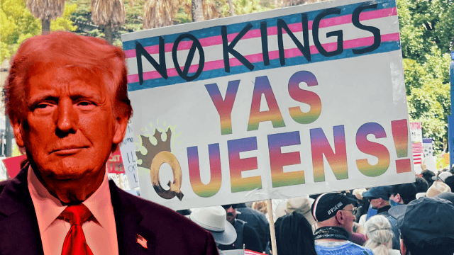 No Kings, la protesta contro Trump si colora di queer