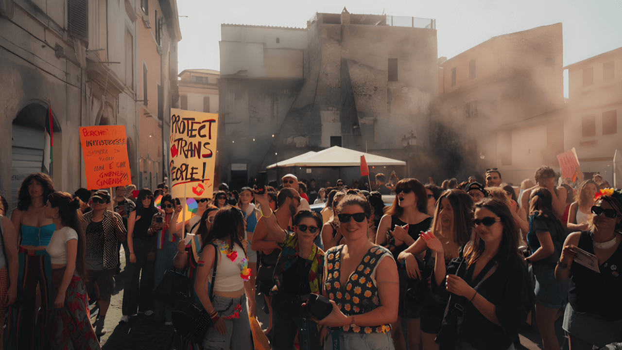 Papel Pride 2025 a Monterotondo, foto di Edoardo Felici