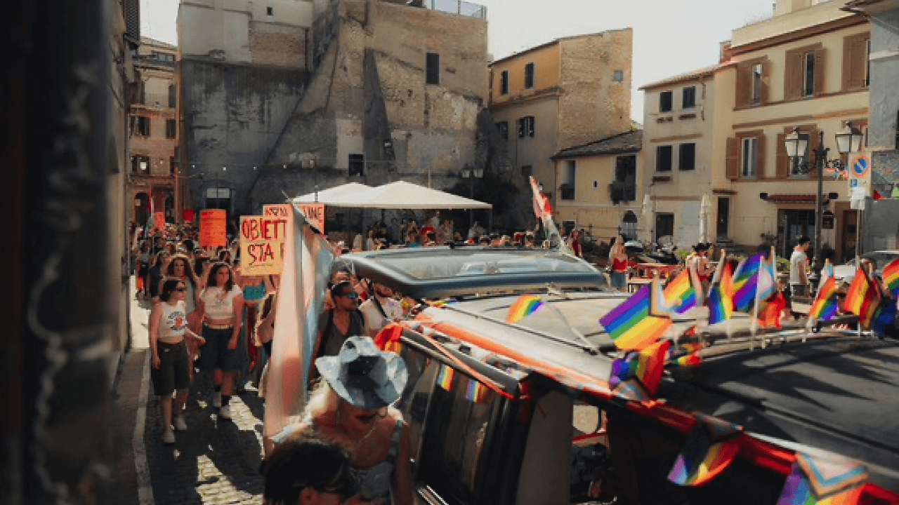 Papel Pride 2025 a Monterotondo, foto di Edoardo Felici