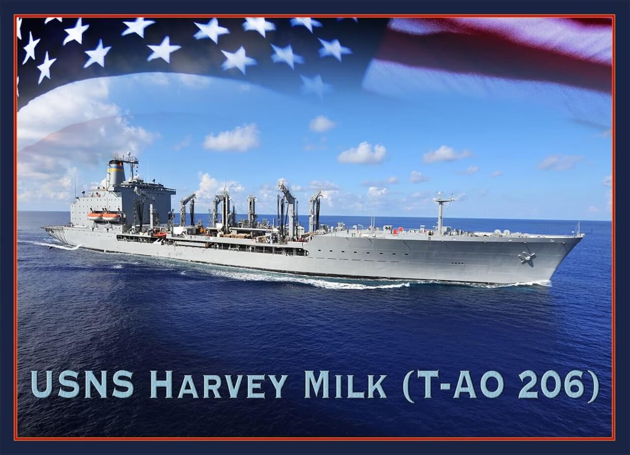Trump cambia nome alla nave della marina Harvey Milk. In pieno Pride Month - usns harvey milk - Gay.it