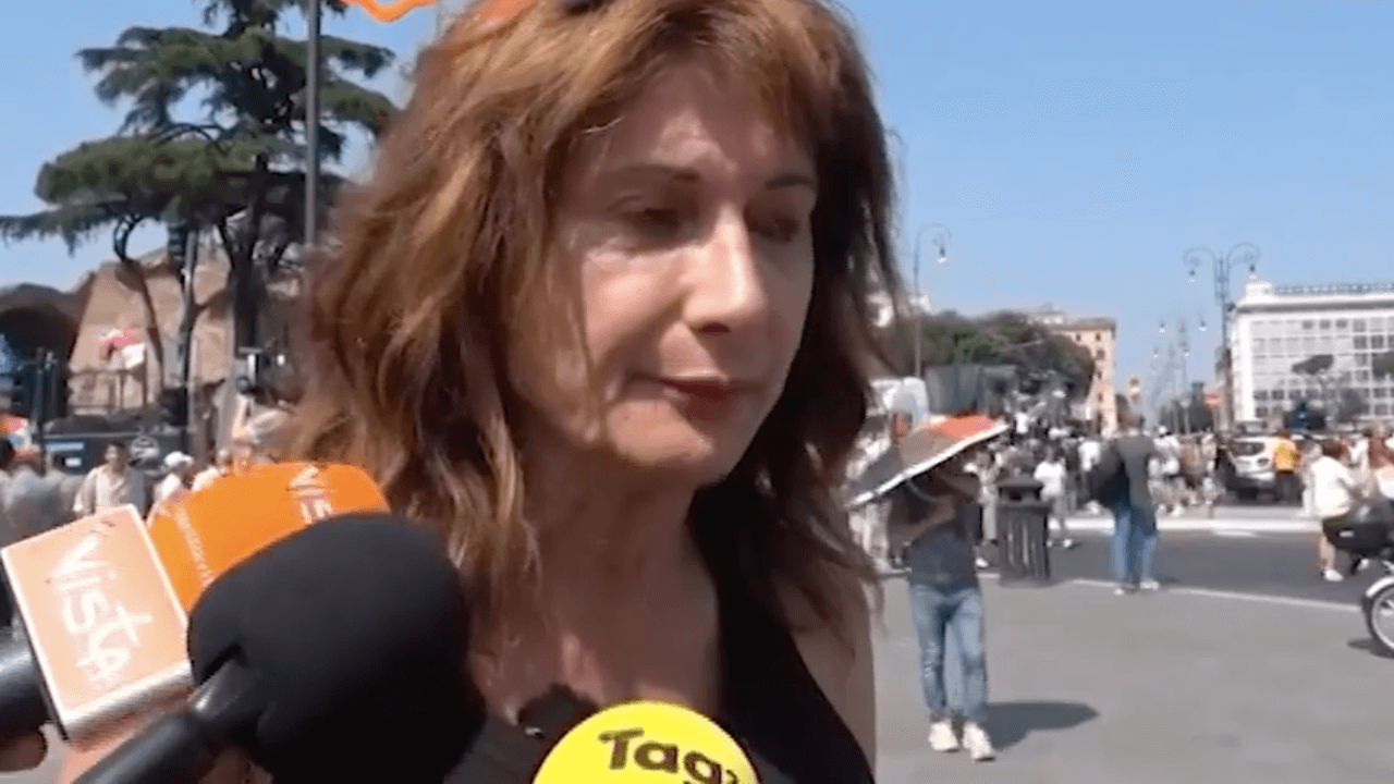 L'intervento di Vladimir Luxuria a margine della parata