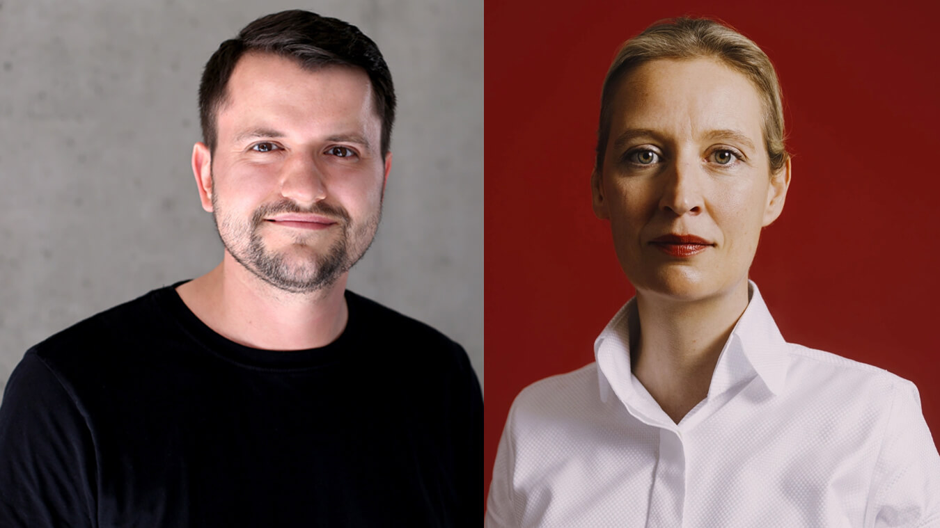 Andre Lehmann ed Alice Weidel