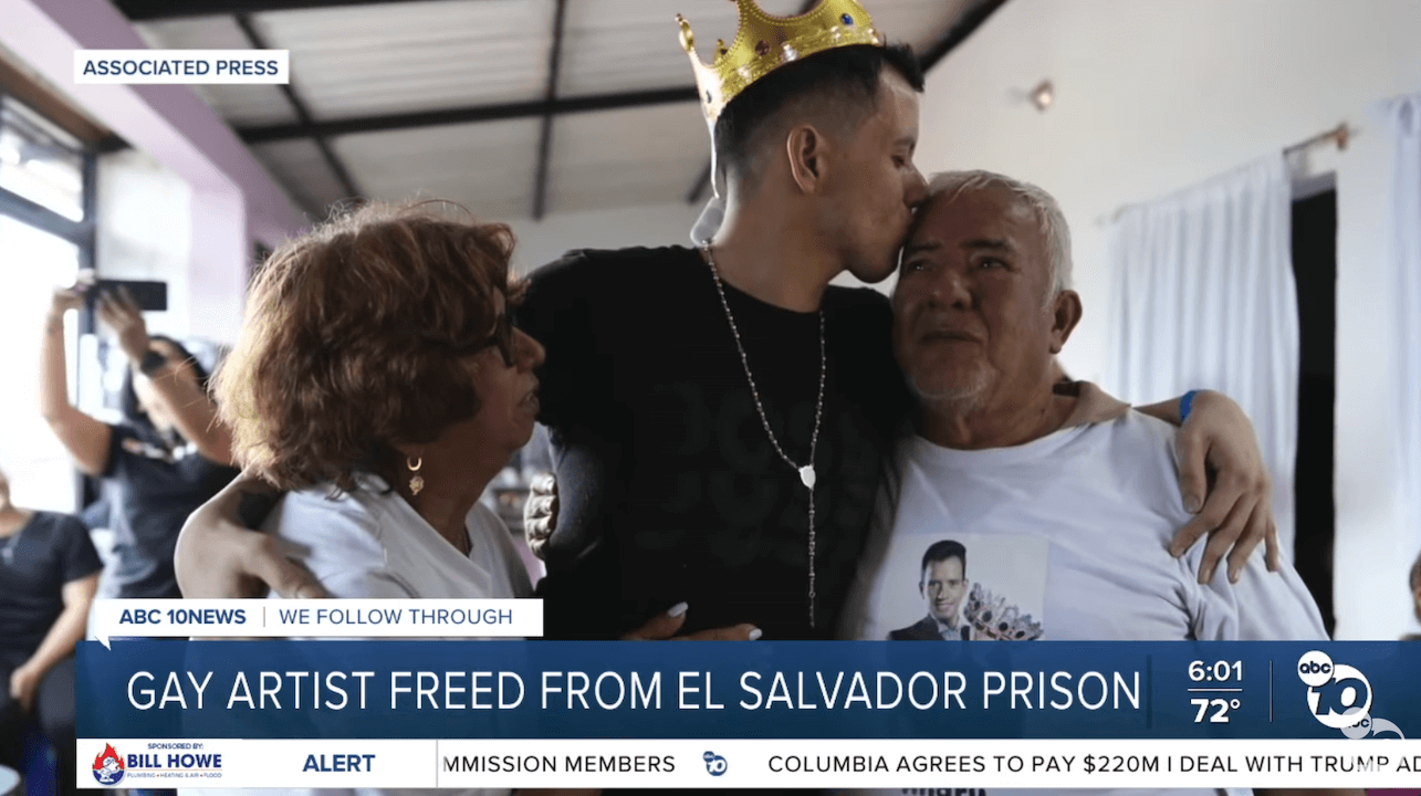 Andry Romero, il truccatore gay deportato dagli USA è libero e denuncia abusi sessuali e fisici subiti in carcere a El Salvador - Andry Jose Hernandez Romero e LIBERO - Gay.it