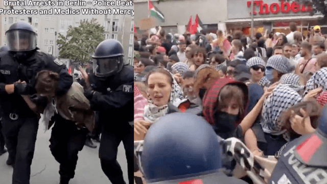 Berlino Pride Pro Palestina arresti