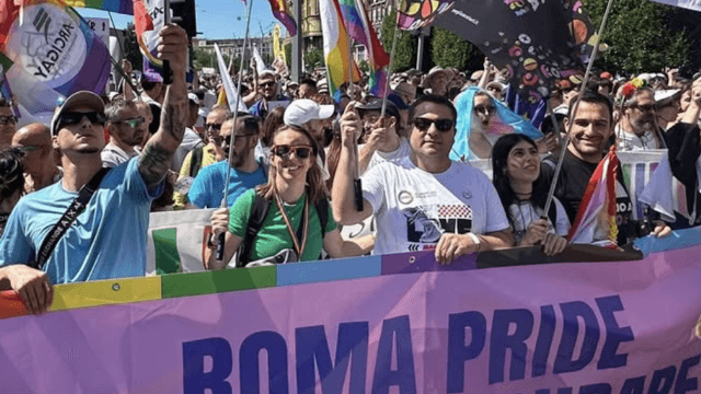 Il Roma Pride al Madrid Pride, Colamarino: "Legame profondo. Proveremo a riportare il WorldPride nella Capitale" - Il Roma Pride al Madrid Pride Colamarino - Gay.it
