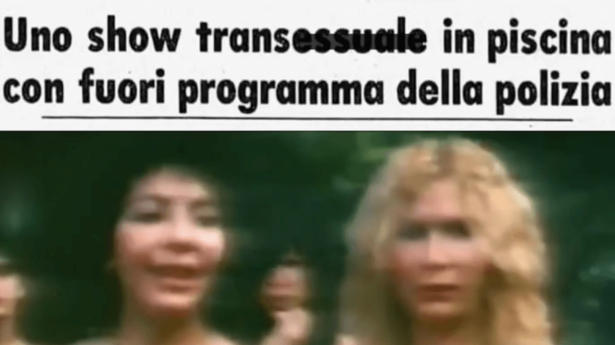 45 anni fa la prima rivolta trans in una piscina di Milano: “Siamo uomini per lo Stato, quindi stiamo a petto nudo” (VIDEO)