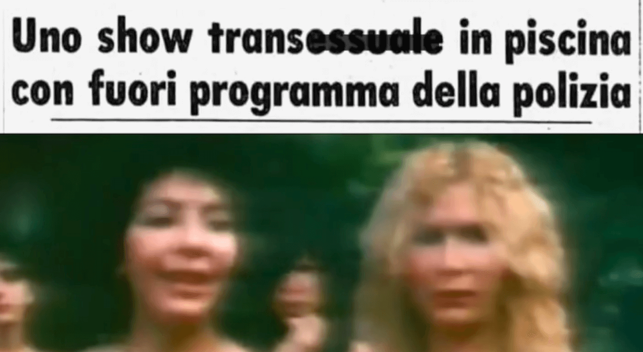 45 anni fa la prima rivolta trans in una piscina di Milano: “Siamo uomini per lo Stato, quindi stiamo a petto nudo” (VIDEO)