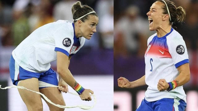 Lucy Bronze, la leonessa queer che ha trascinato l'Inghilterra in semifinale: "Mai visto nulla di simile" (VIDEO) - Lucy Bronze icona queer - Gay.it