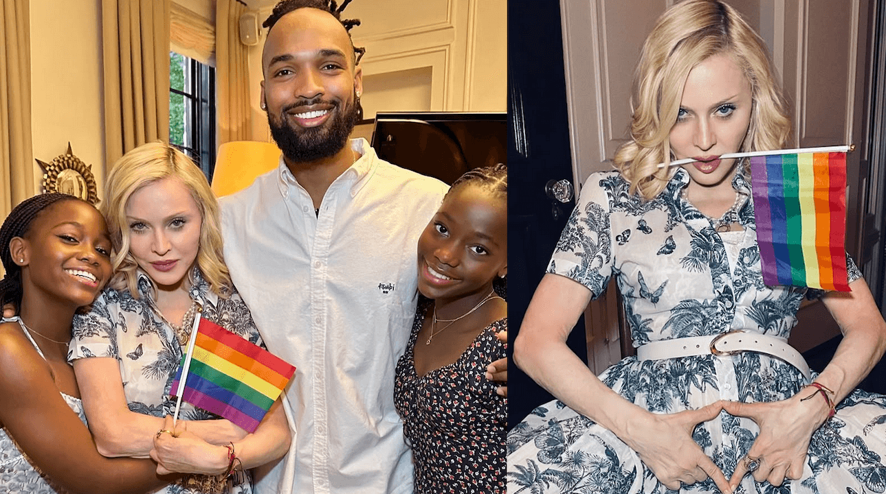 Madonna celebra il suo amore e sostegno alla comunità queer insieme alla famiglia (FOTO)