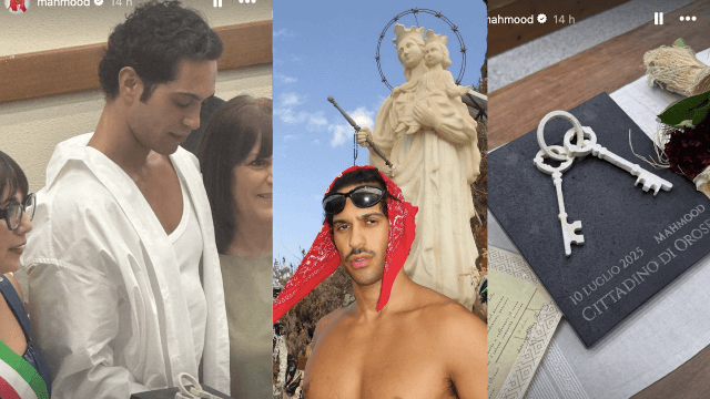 Mahmood cittadino onorario di Orosei per alti meriti artistici: "Sono senza parole, rappresenta famiglia, amore e valori" (VIDEO) - Mahmood Orosei - Gay.it
