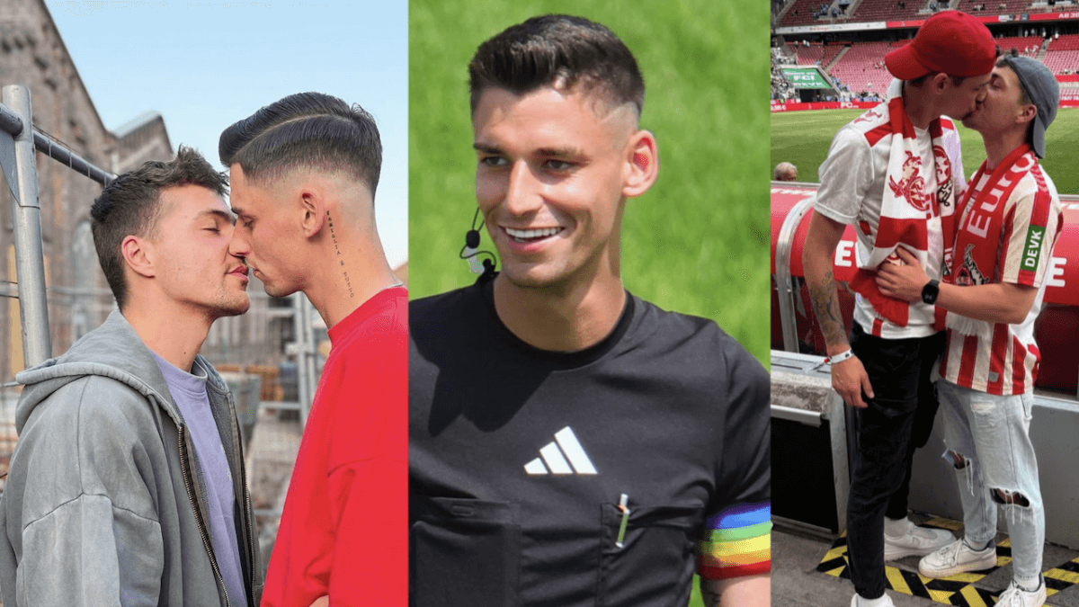 Pascal Kaiser, l’arbitro tedesco che bacia l’amato Moritz: “Da quando ho fatto coming out sono più forte, non più debole”