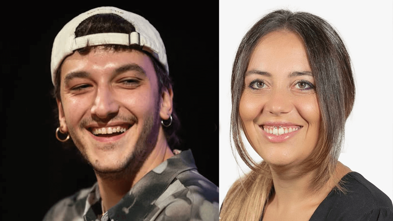 Pietro Turano (Arcigay Roma) e Anna Claudia Petrillo (Lazio Pride)