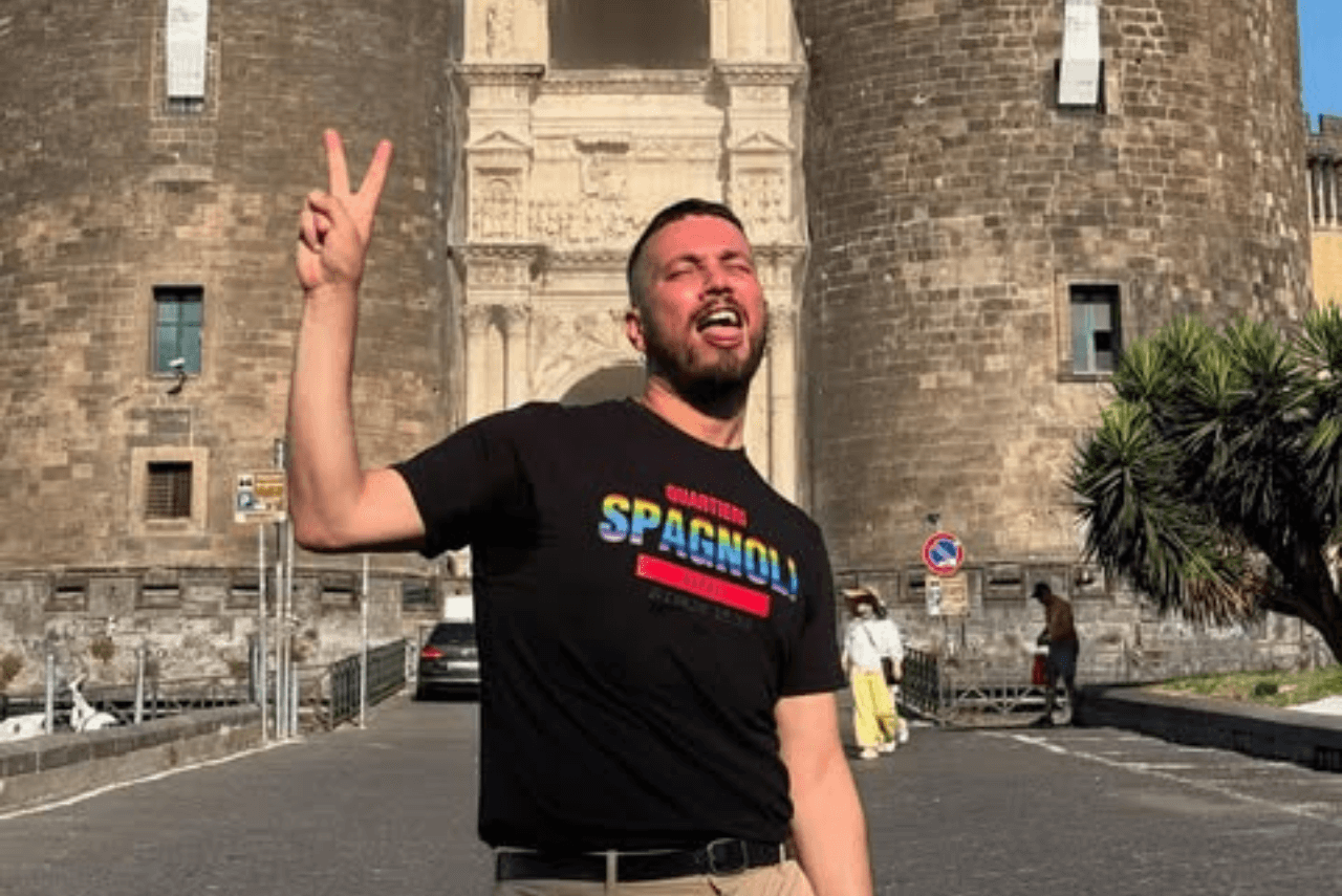 Antonino al Napoli Pride 2025