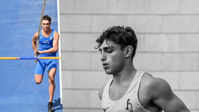 Simone Bertelli, campione europeo di salto con l'asta under 23: commenti social su una pagina gay sessualizzano il suo corpo oltre ogni pudore.