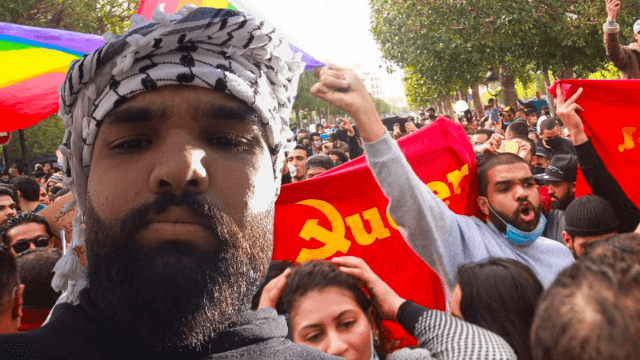 In Tunisia arresti e repressioni contro la popolazione LGBTIQ+ negli ultimi mesi e in particolare dal colpo di stato di Saïed: ne parliamo con Saif Ayadi della ong queer DAMJ