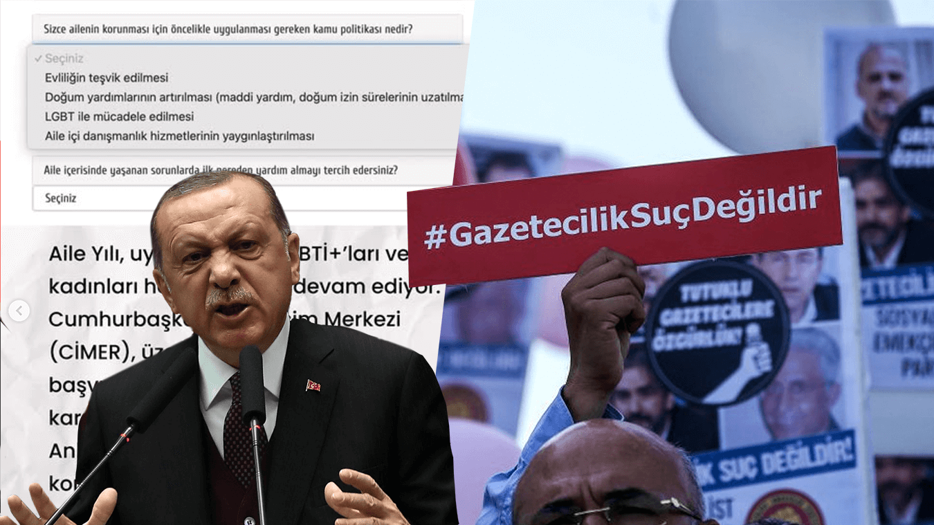 Turchia: “Combattere le persone LGBTIQ+ per difendere la famiglia”, il sondaggio di Erdoğan