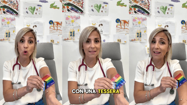 La dottoressa dei bambini travolta dall'odio social per una tessera rainbow