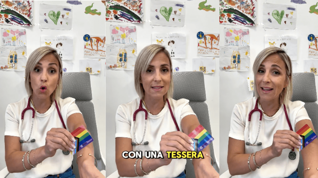 La dottoressa dei bambini, insulti omofobi per una tessera rainbow, la risposta è esemplare