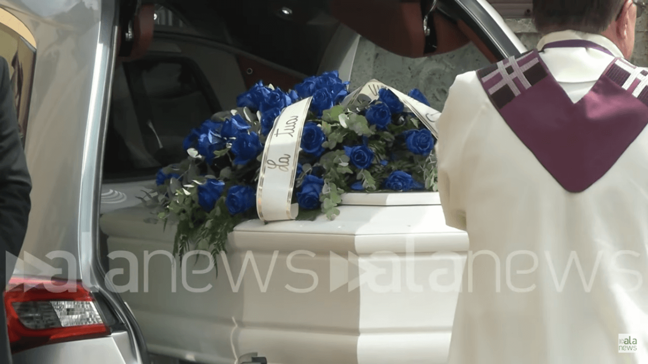 Funerali di Thiago Elar, fonte foto AlaNews