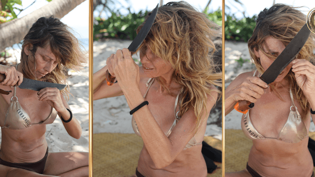 Il cambio look di Loredana Cannata prima della finale dell’Isola dei Famosi