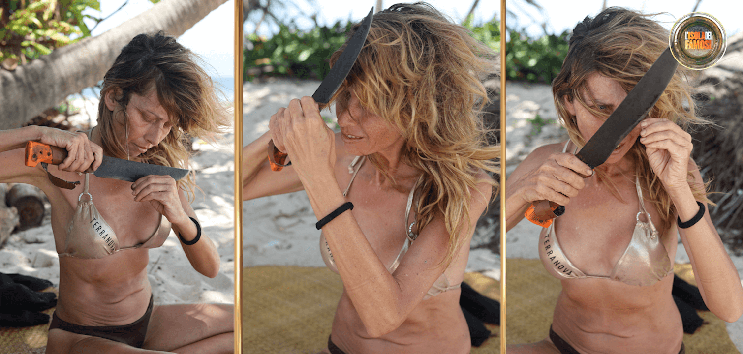 Il cambio look di Loredana Cannata prima della finale dell’Isola dei Famosi