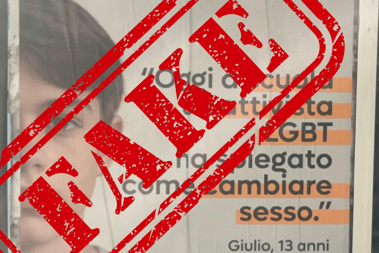 Lugo invasa dai manifesti anti-trans di Pro Vita: “Diffondono menzogne e paura”, chiesta la rimozione