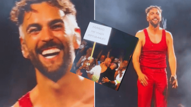 Marco Mengoni, proposta di matrimonio al suo concerto